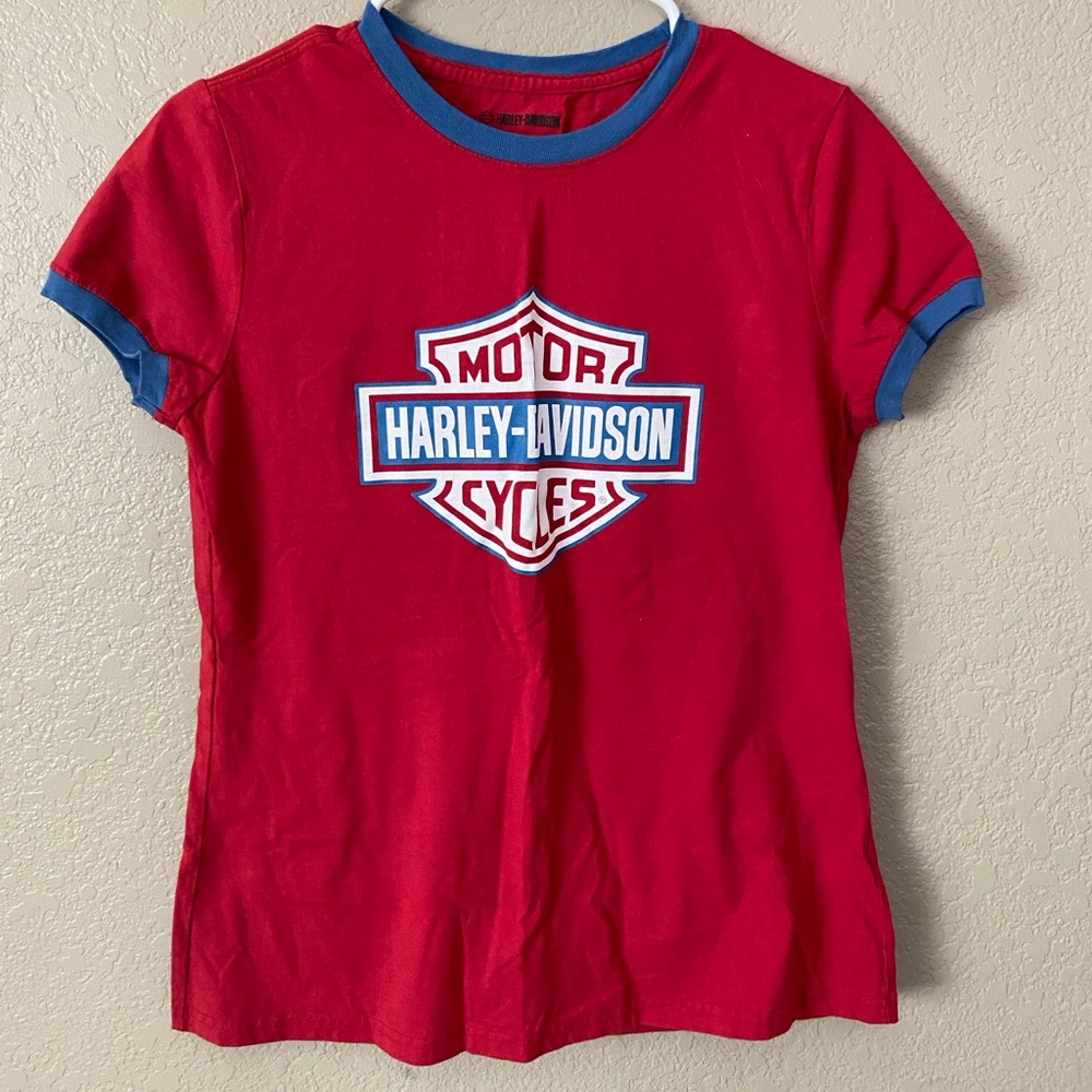 Harley Davidson Ringer Tee size medium